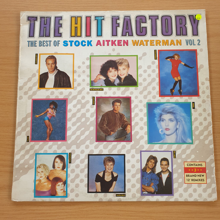 The Hit Factory - The Best Of Stock Aitken Waterman Vol 2 – Vinyl LP Record (VG+)