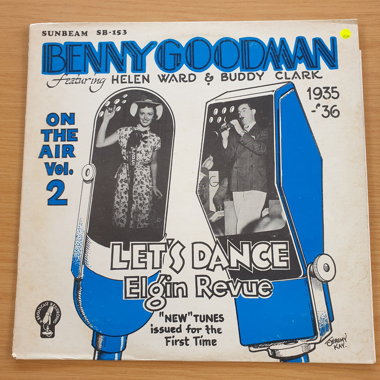 Benny Goodman Featuring Helen Ward & Buddy Clark – On The Air, Vol. 2 (1935-'36) – Vinyl LP Record (VG+)