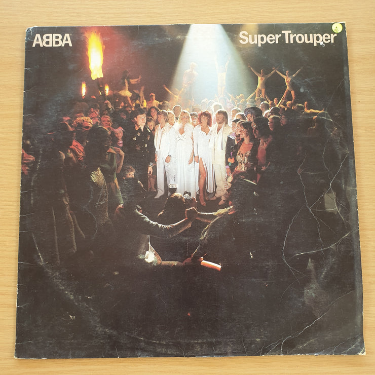 ABBA – SuperTrouper  – Vinyl LP Record  (VG) (super trouper)