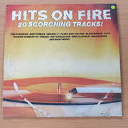 Hits On Fire - 20 Scorching Tracks! - Vinyl LP Record (VG+)