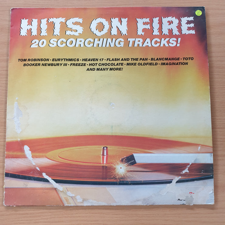 Hits On Fire - 20 Scorching Tracks! - Vinyl LP Record (VG+)