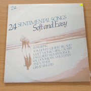 24 Sentimental Songs - Soft And Easy - Double Vinyl LP Record (VG+)