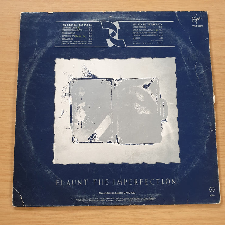 China Crisis ‎– Flaunt The Imperfection - Vinyl LP Record  (VG-)