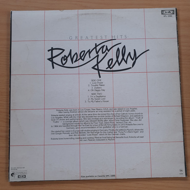 Roberta Kelly – Greatest Hits - Vinyl LP Record (VG+) (D)