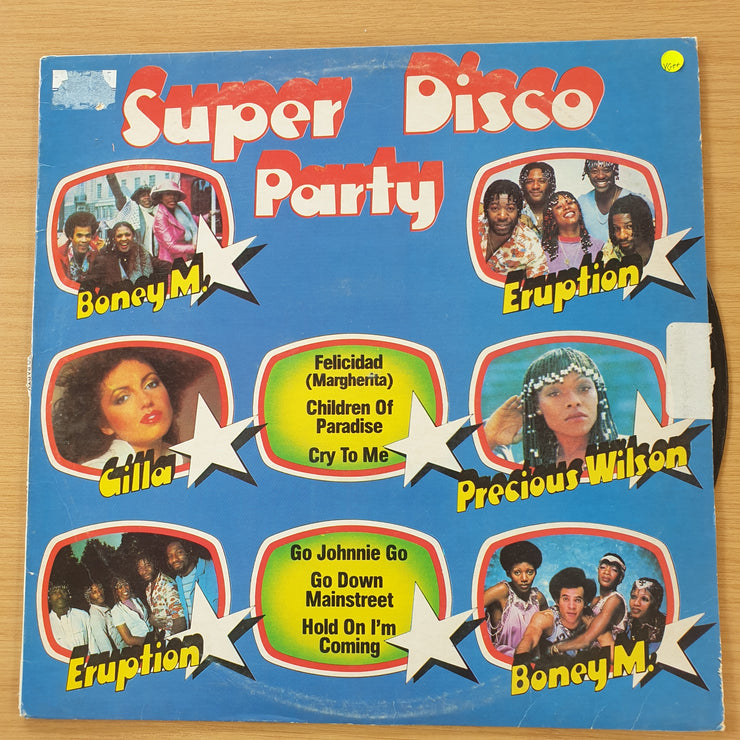 Super Disco Party - Original Artists - Various Artists -  Vinyl LP Record  (VG+)