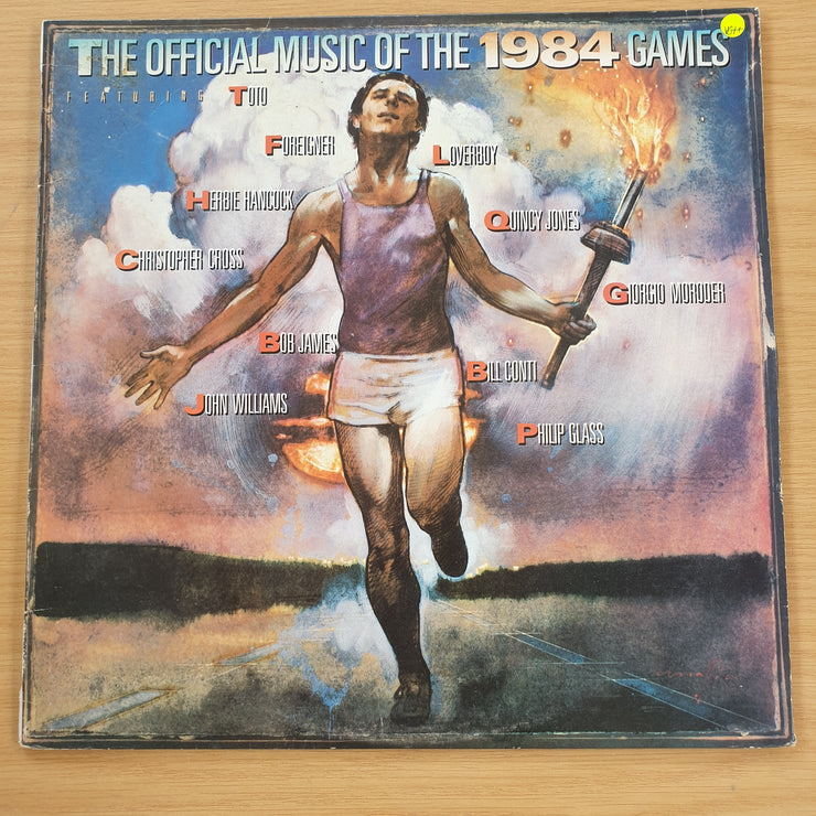 The Official Music Of The 1984 Games - Vinyl LP Record -  Vinyl LP Record  (VG+)