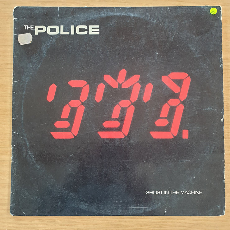 The Police ‎– Ghost In The Machine  - Vinyl LP Record (VG)