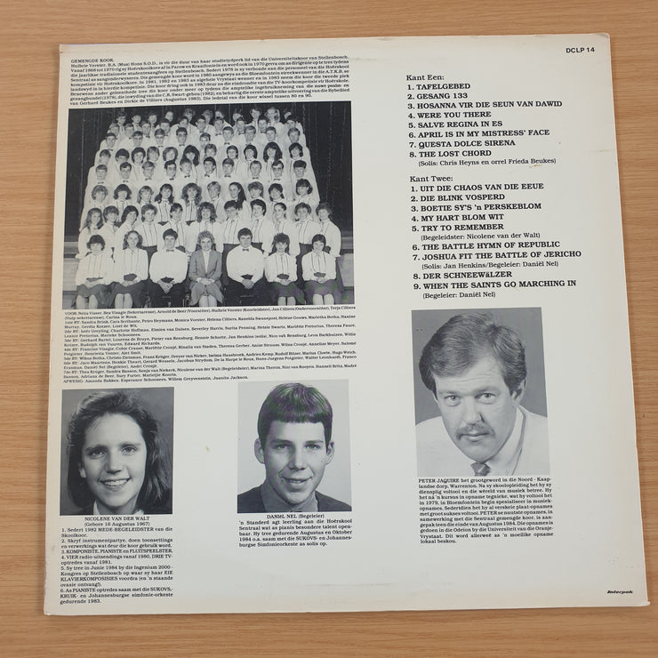 Hoerskool Sentraal Gemengde Koor – Vinyl LP Record (VG+)