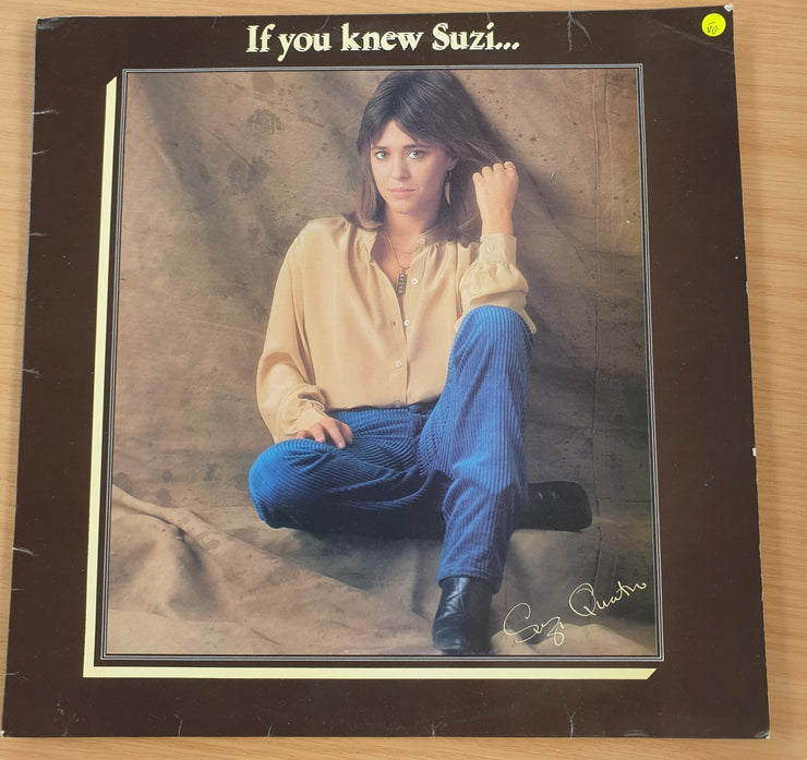 Suzi Quatro ‎– If You Knew Suzi.. - Vinyl LP Record  (VG-)