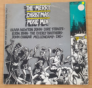 The Merry Christmas Music Mix  - Vinyl LP Record (VG+)
