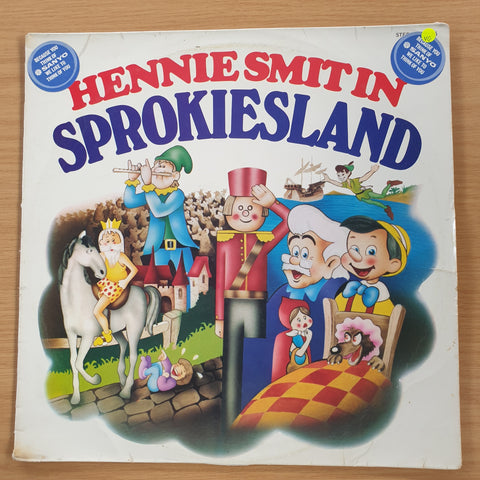 Hennie Smit in Sprokiesland- Vinyl LP Record (VG)
