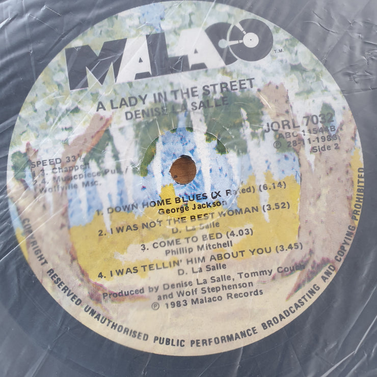 Denise LaSalle – A Lady In The Street -  Vinyl LP Record (VG+)