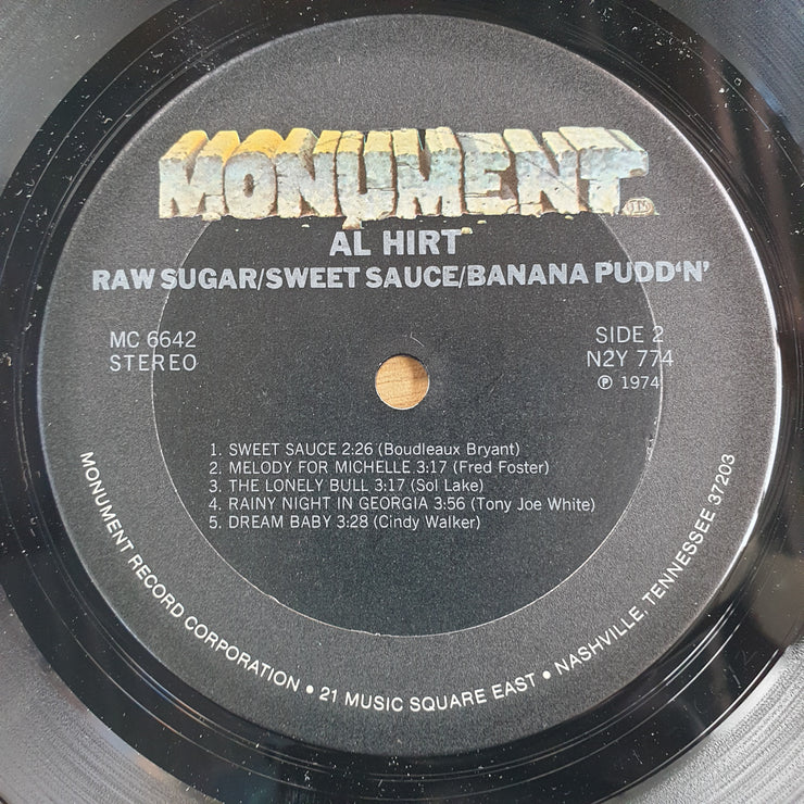 Al Hirt – Raw Sugar / Sweet Sauce / Banana Pudd'n' - Vinyl LP Record (VG)