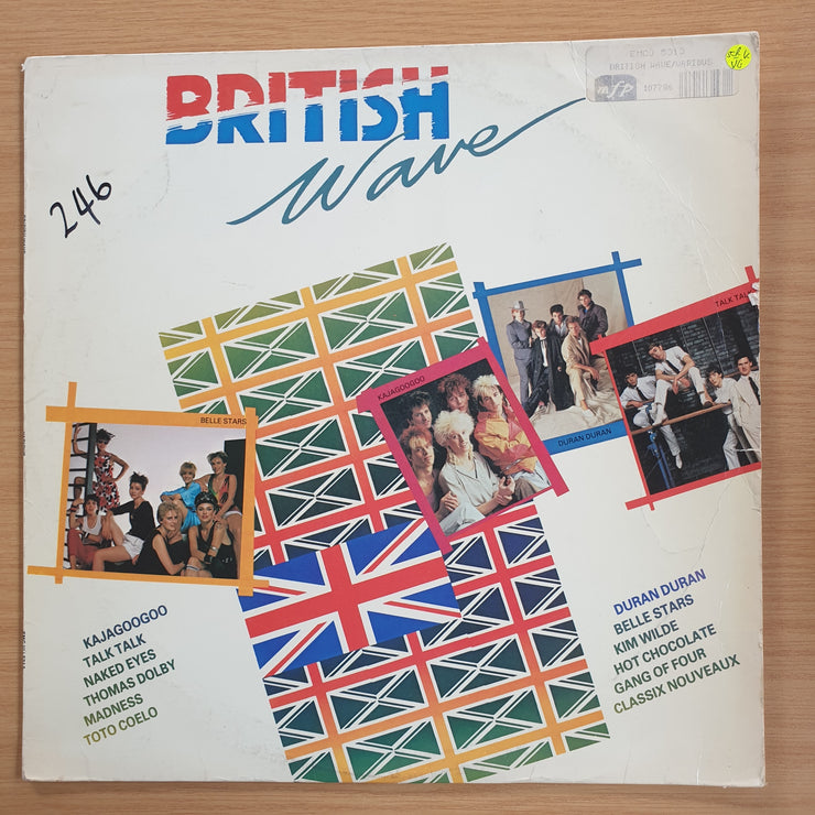 British Wave - Original Artists - Vinyl LP Record  (VG-)