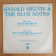 Harold Melvin & The Blue Notes – Don't Give Me Up - Vinyl LP Record (VG+)
