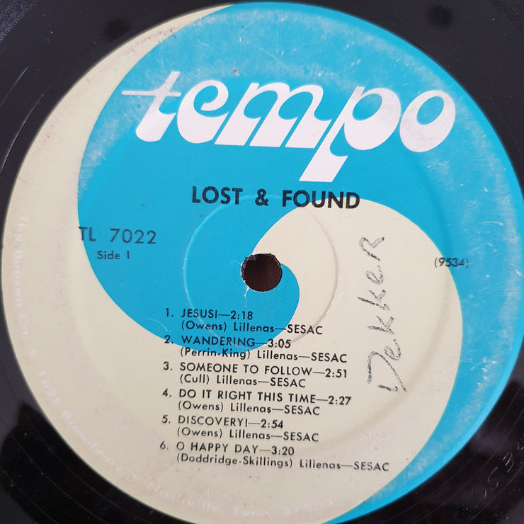 Lost And Found – Lost And Found - Otis Skillings  ‎– Vinyl LP Record  (Fair)
