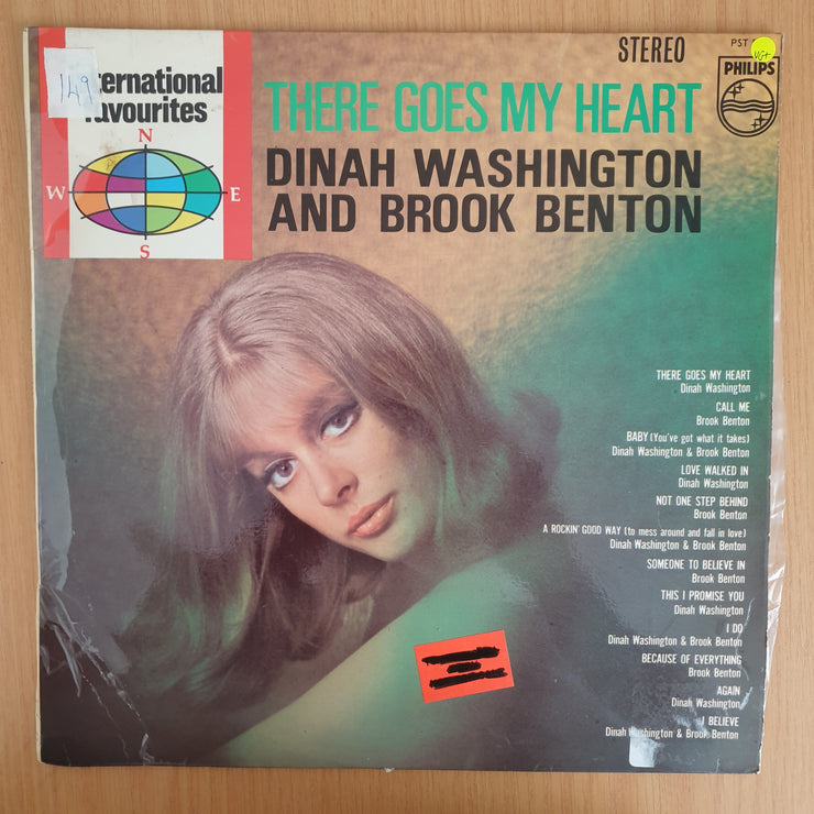 Dinah Washington  & Brook Benton - There Goes My Heart - Vinyl LP Record (VG+)