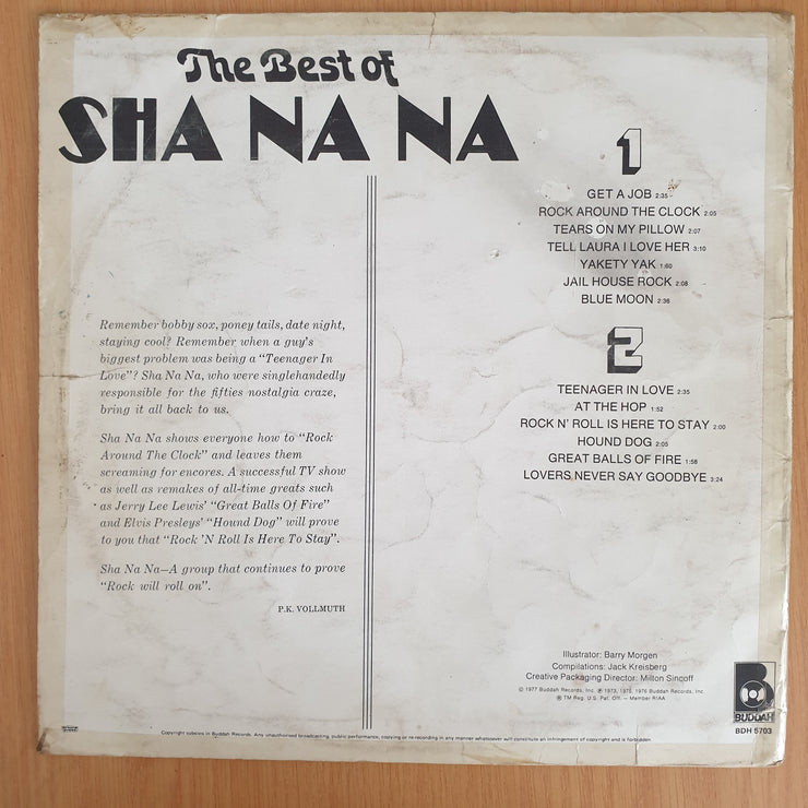 Sha Na Na ‎– The Best Of Sha Na Na (shanana) - Vinyl LP Record  (VG+) - C-Plan Audio