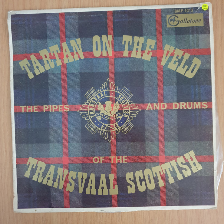 The Transvaal Scottish - Tartan on the Veld - Pipes and Drums - Vinyl LP Record (VG+)