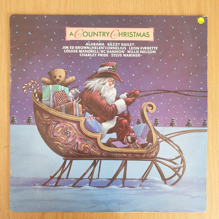 A Country Christmas   - Vinyl LP Record (VG+)