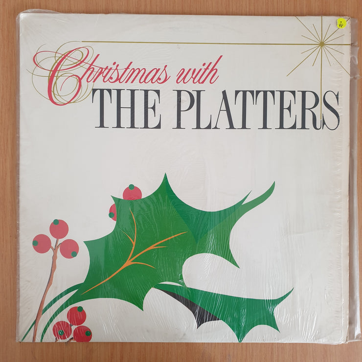 The Platters  - Christmas with The Platters  - Vinyl LP Record (VG+)