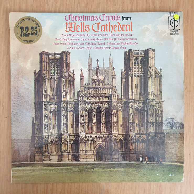 Wells Cathedral Choir – Christmas Carols From Wells Cathedral  - Vinyl LP Record (VG+)