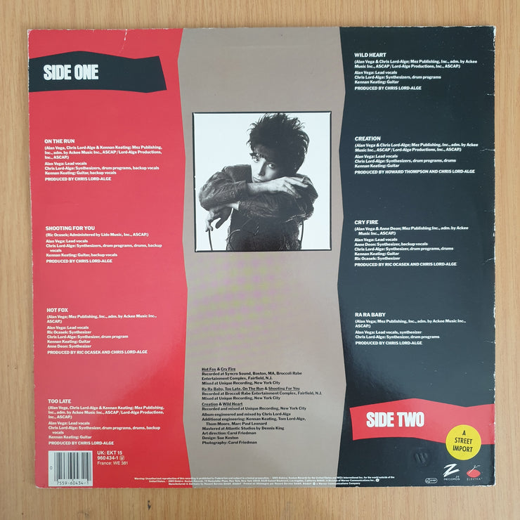 Alan Vega – Just A Million Dreams - Vinyl LP Record (VG+)