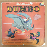 Walt Disney – Walt Disney's Dumbo - Vinyl LP Record  (G+)