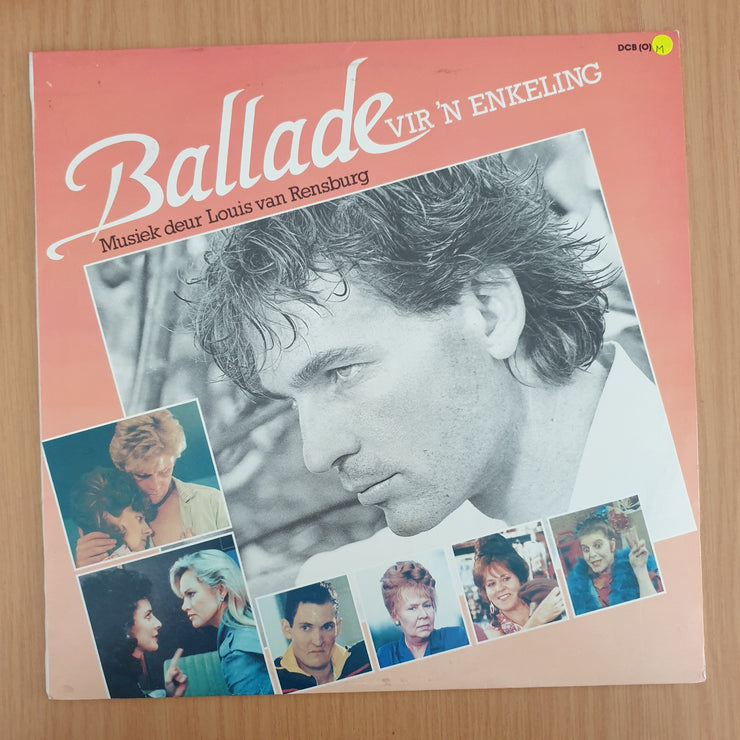 Ballade Vir ‘n Enkeling - Louis van Rensburg  – Vinyl LP Record (VG+)