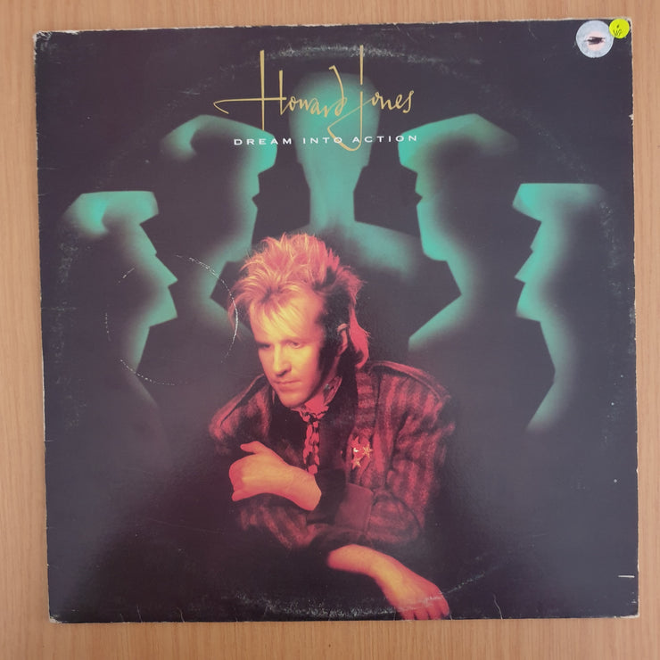 Howard Jones - Dream Into Action - Vinyl LP Record (VG)