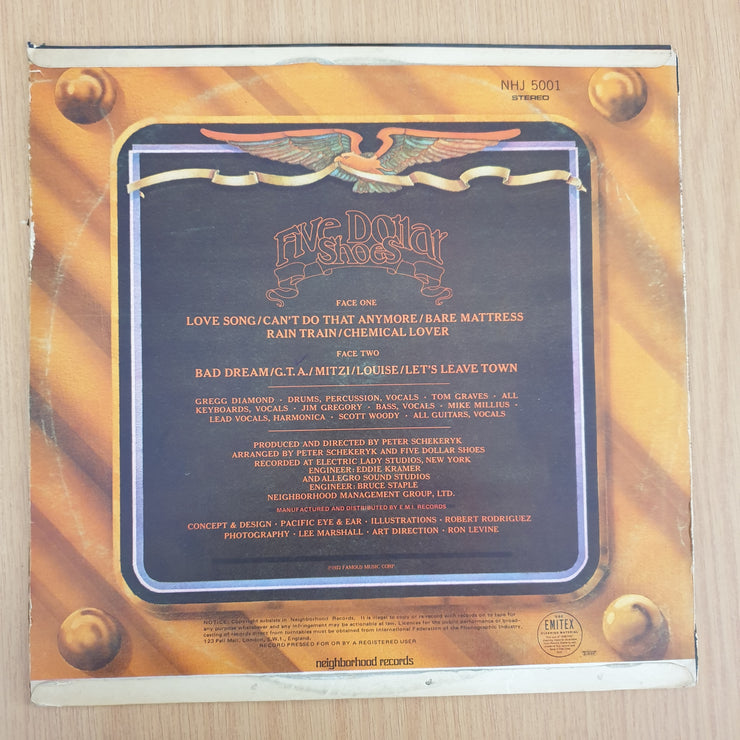 Five Dollar Shoes – Five Dollar Shoes - Vinyl LP Record (VG+)