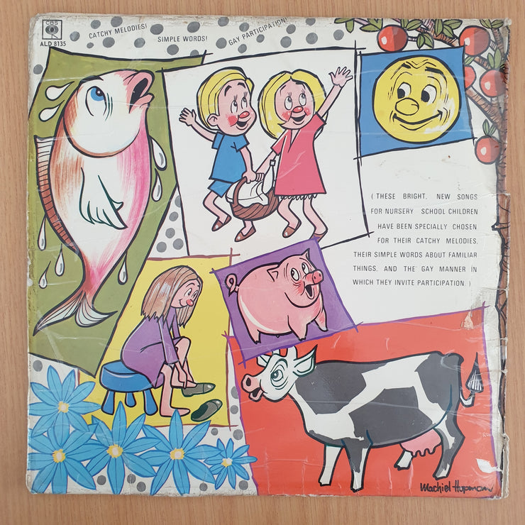 Yoo-Hoo Nursery School - Doris Brasch and Ronnie Wilson - Vinyl LP Record  (G)