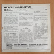 Gilbert & Sullivan - Highlights - Sir Malcolm Sargent - Vinyl LP Record (VG+)
