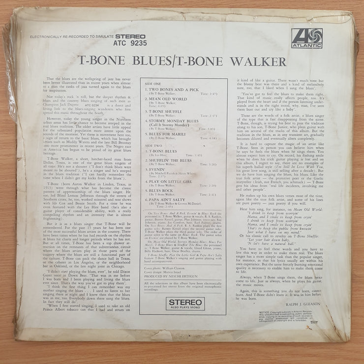 T-Bone Walker – T-Bone Blues – Vinyl LP Record (VG+)