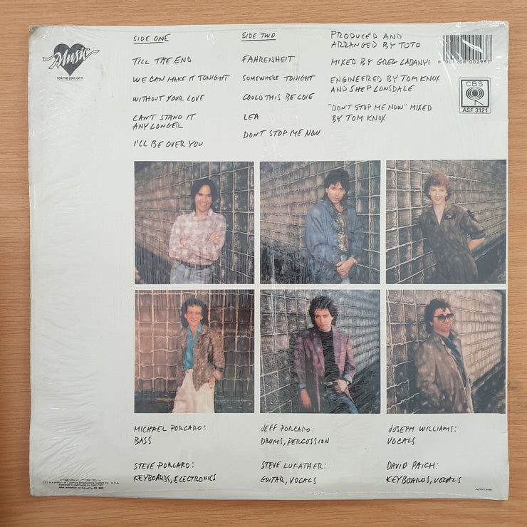 Toto – Fahrenheit  – Vinyl LP Record (VG+)