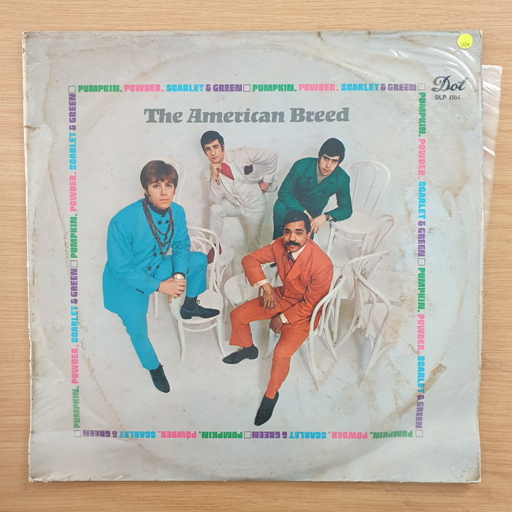 The American Breed – Pumpkin, Powder, Scarlet & Green – Vinyl LP Record (VG+)
