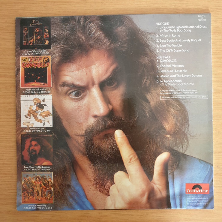 Billy Connolly – The Pick Of Billy Connolly - Vinyl LP Record (VG+)