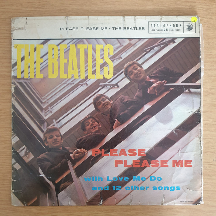 The Beatles ‎– Please Please Me  - Vinyl LP Record  (G+)