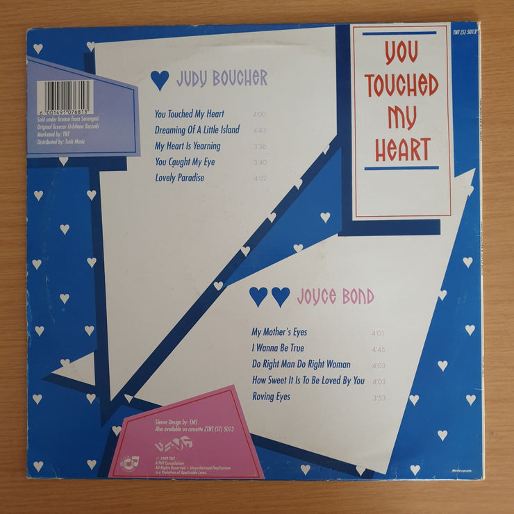 Judy Boucher / Joyce Bond – You Touched My Heart - Vinyl LP Record (VG)