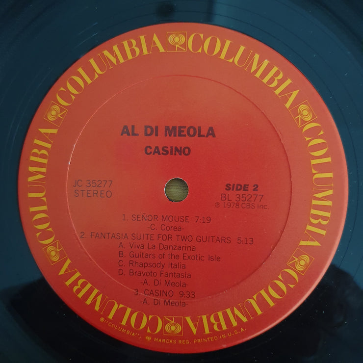 Al Di Meola ‎– Casino - Vinyl LP Record  (VG+)