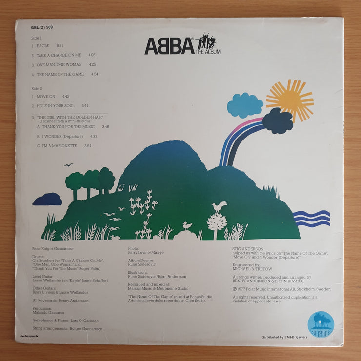 Abba - the Album - Vinyl LP Record (VG+)