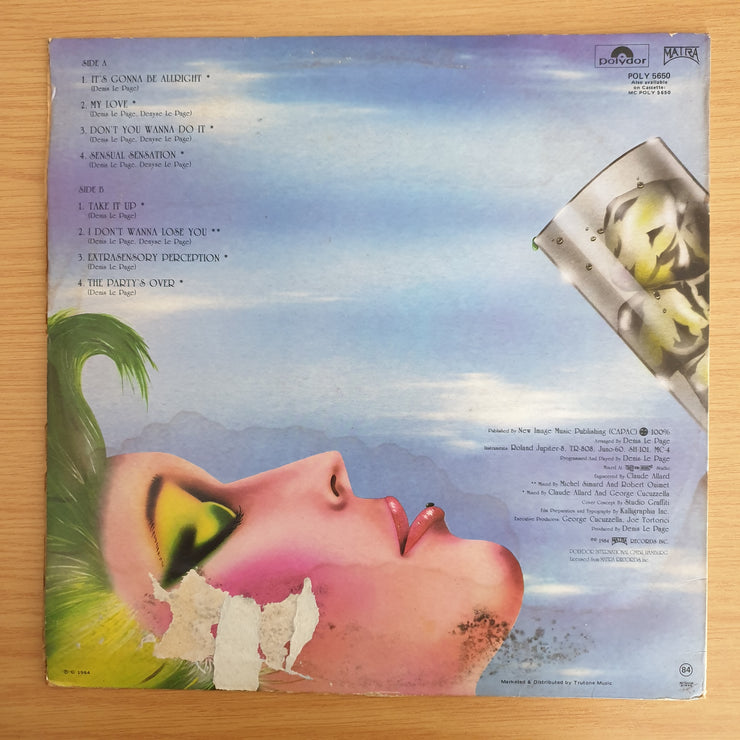 Lime  – Sensual Sensation - Vinyl LP Record (VG+)