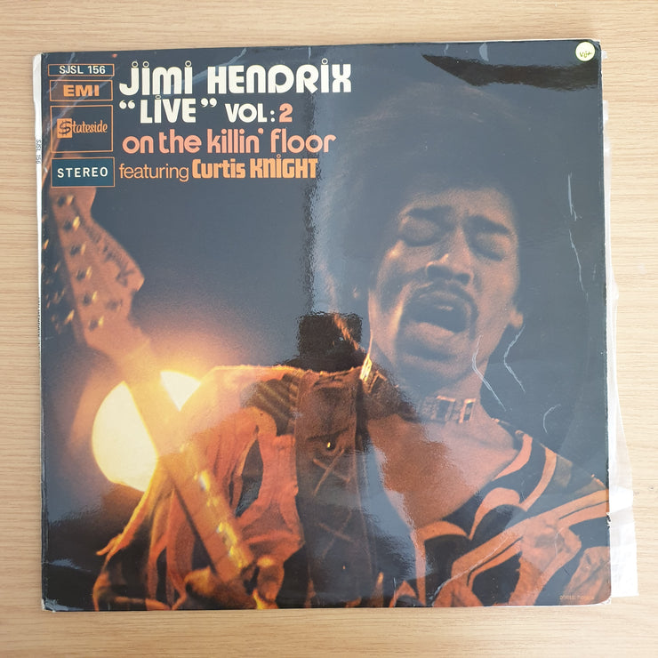 Jimi Hendrix Featuring Curtis Knight – "Live" Vol : 2 On The Killin' Floor - Vinyl LP Record (VG+)