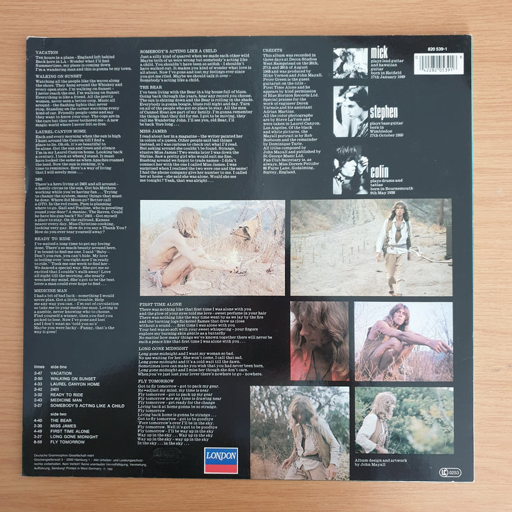 John Mayall – Blues From Laurel Canyon - Vinyl LP Record (VG+)