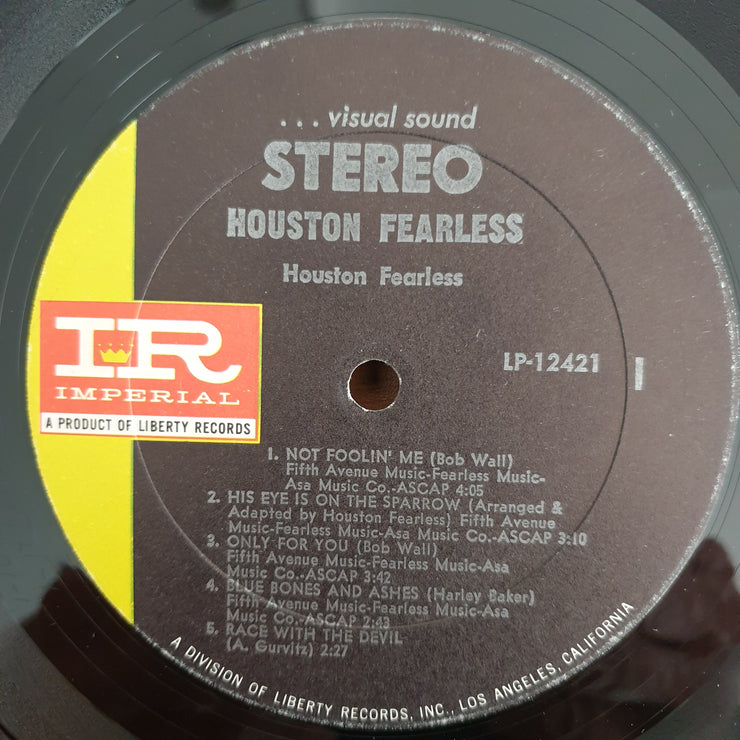 Houston Fearless – Houston Fearless - Vinyl LP Record (VG+)
