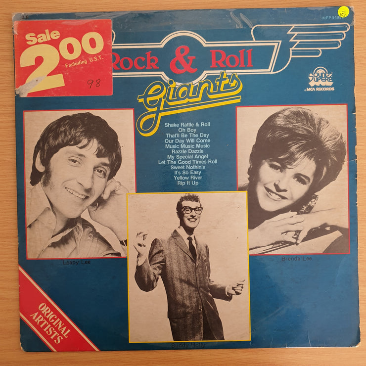 Rock & Roll Giants  – Vinyl LP Record  (VG-)