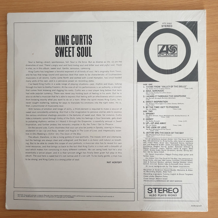 King Curtis – Sweet Soul - Vinyl LP Record (VG)
