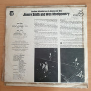 Jimmy Smith And Wes Montgomery – Further Adventures Of Jimmy And Wes  - Vinyl LP Record  (G+)