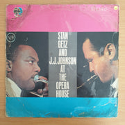 Stan Getz And J.J. Johnson – At The Opera House  - Vinyl LP Record  (G+)
