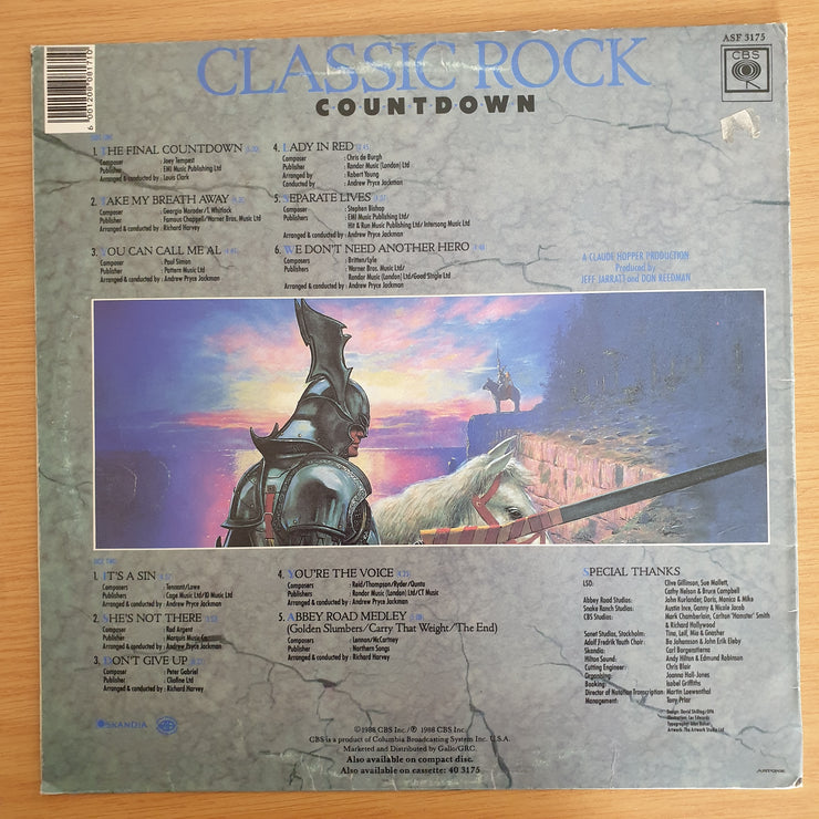 Classic Rock Countdown - The London Symphony Orchestra – Vinyl LP Record (VG)